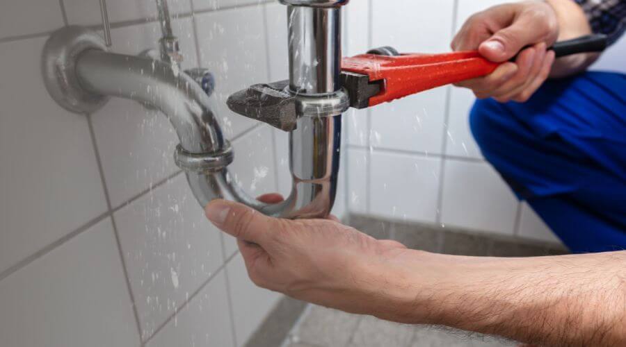 Electric tankless water heater installation in Angela, MT